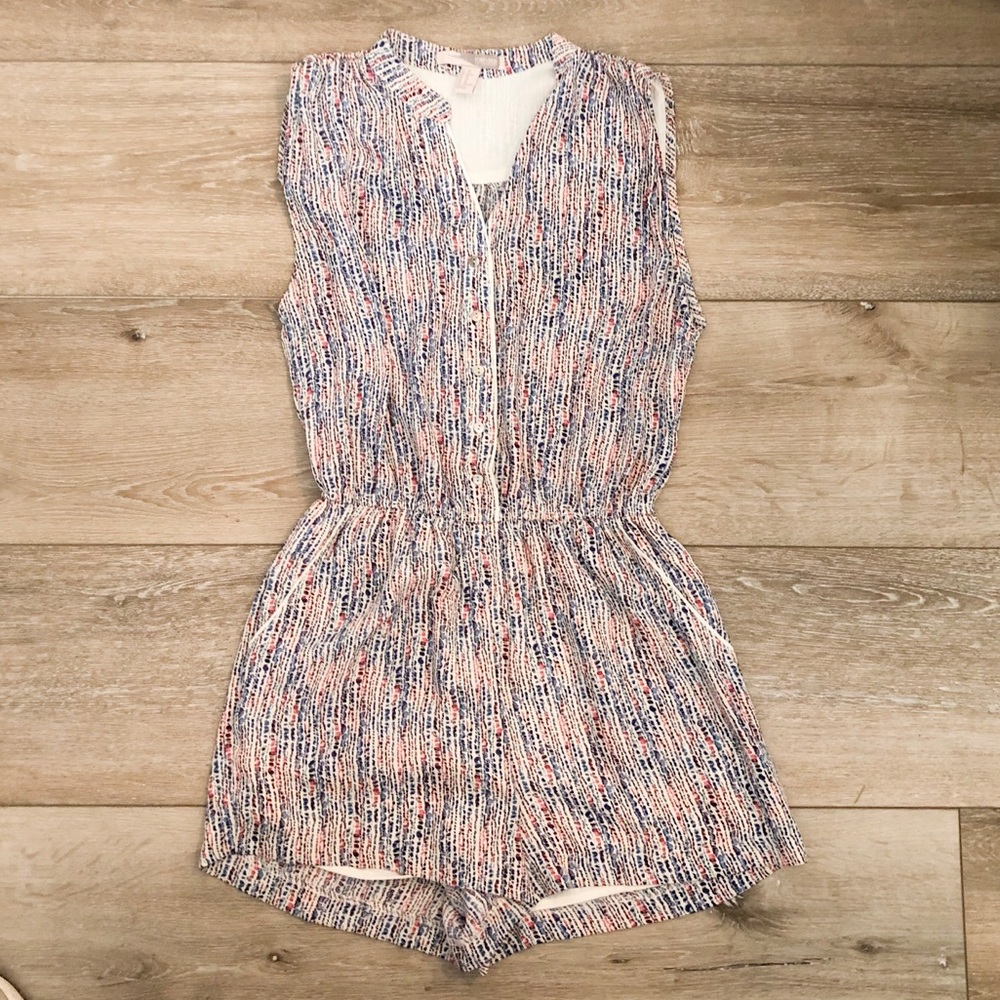 ❤️ Forever21 Contemporary Watercolor Romper